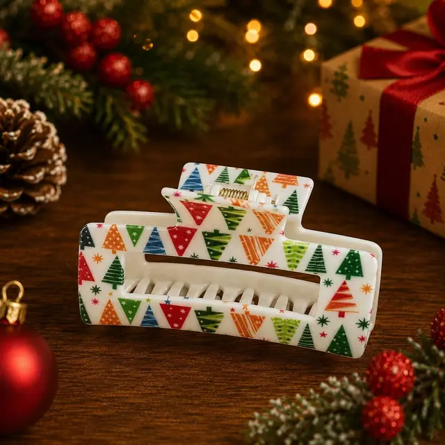 Gancho Arbolitos Colores, 10cm · Accesorios Navideños · Santa Shop Guatemala