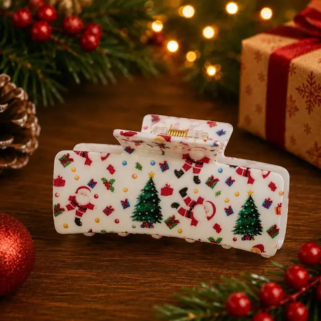 Gancho Santa Árbol, 10cm · Accesorios Navideños · Santa Shop Guatemala