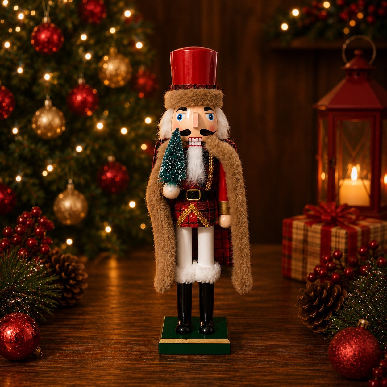 Bosque Árbol 40cm · Cascanueces · Santa Shop Guatemala