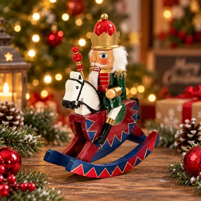 Caballito Corona 30cm · Cascanueces · Santa Shop Guatemala