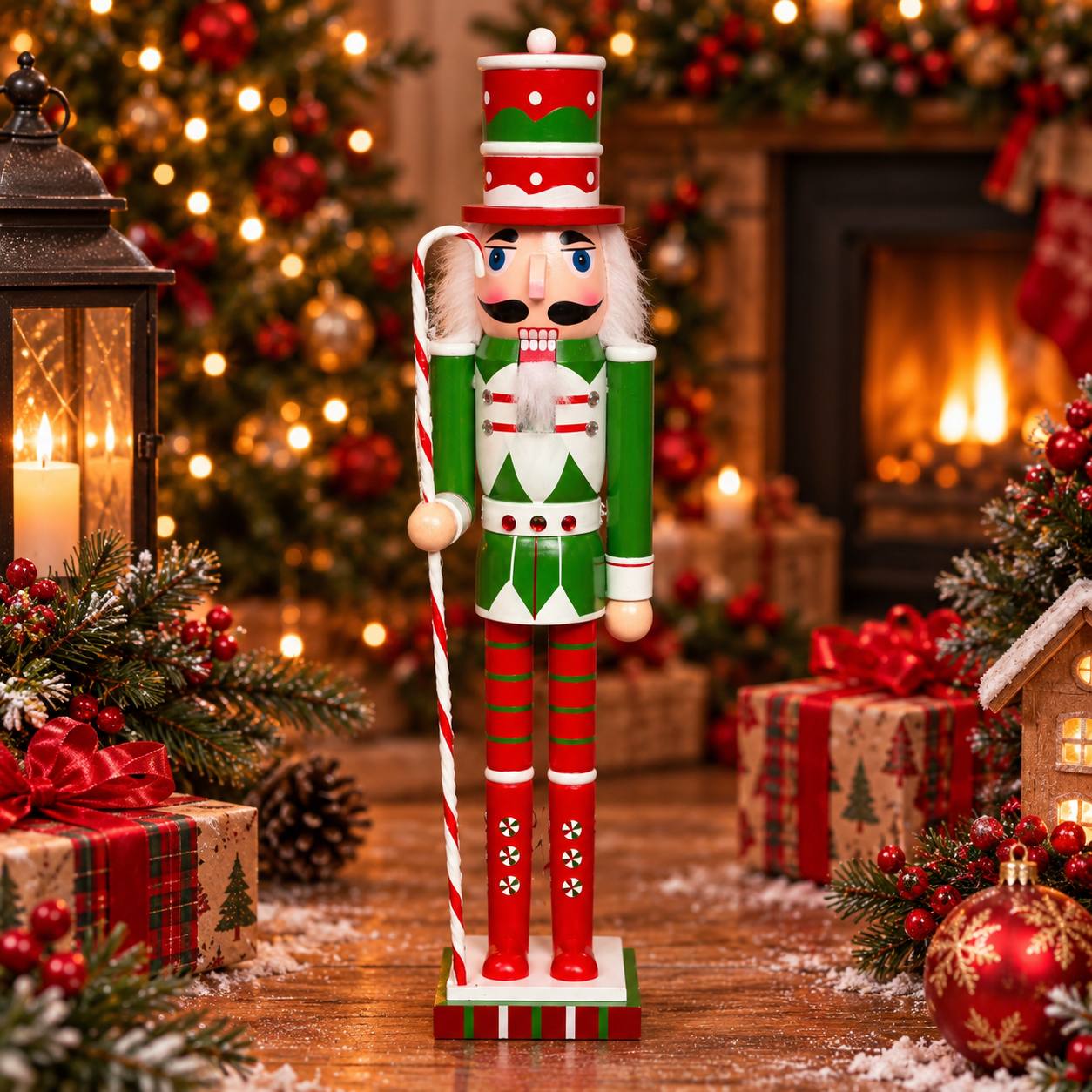 Candy Cane 40cm · Cascanueces · Santa Shop Guatemala