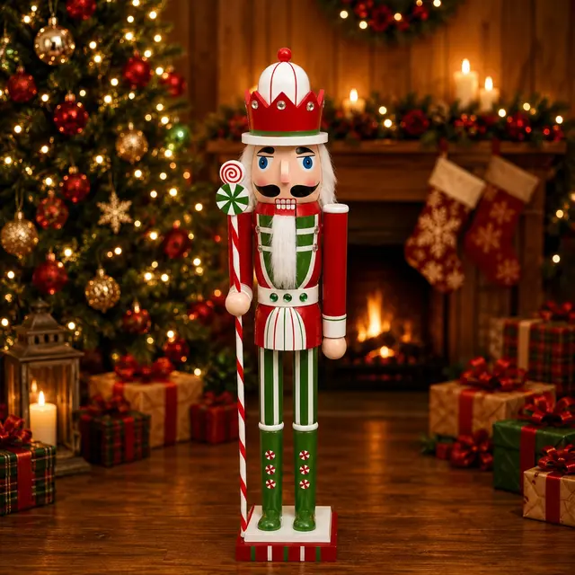 Candy Crown 60cm · Cascanueces · Santa Shop Guatemala