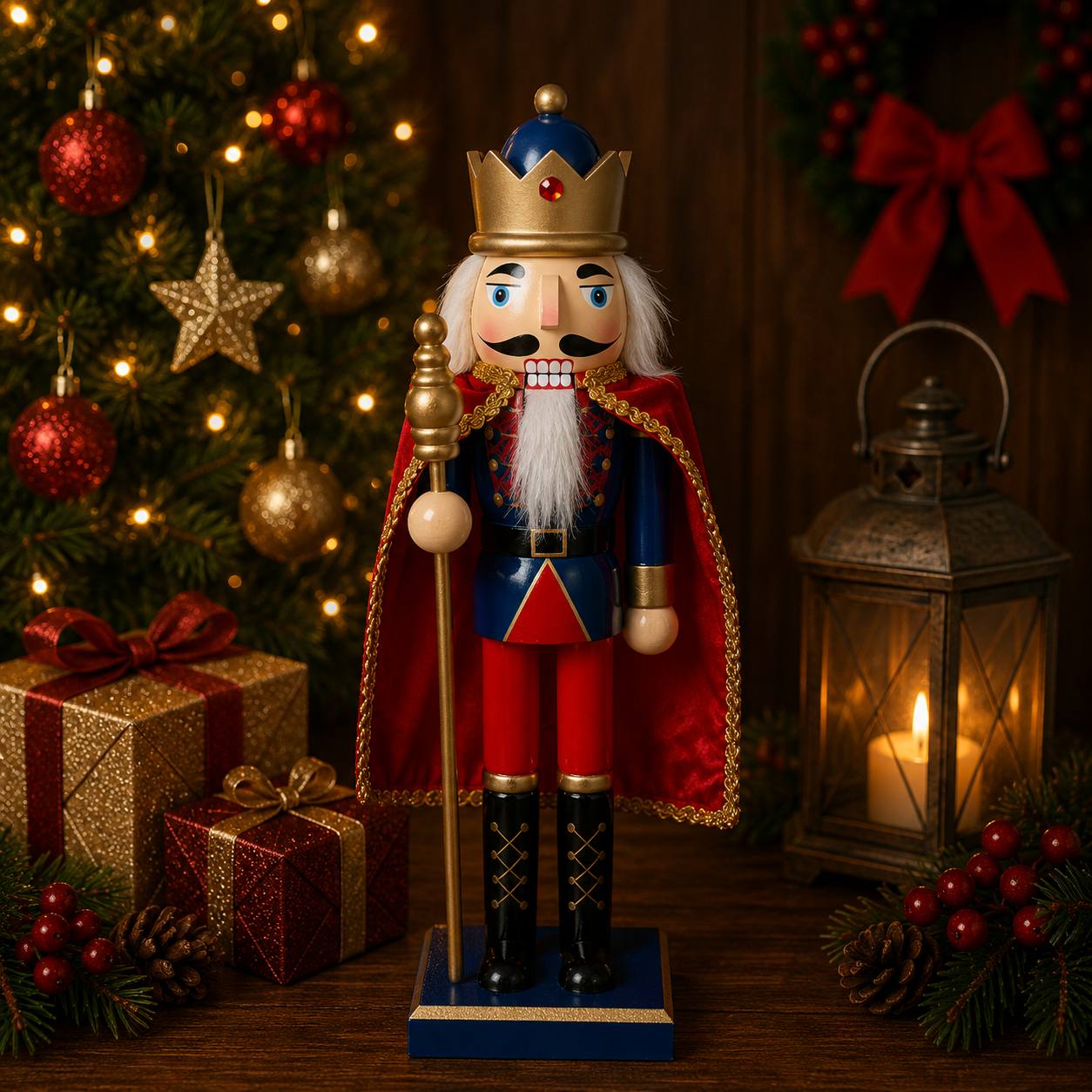 Capa y Corona 60cm · Cascanueces · Santa Shop Guatemala