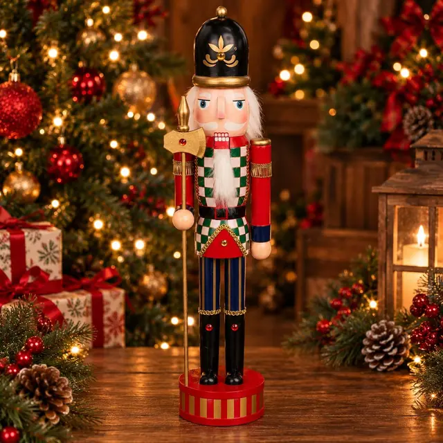 Checkers Hacha 40cm · Cascanueces · Santa Shop Guatemala
