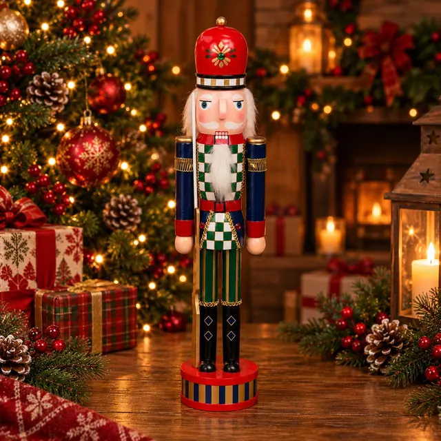 Checkers Rifle 40cm · Cascanueces · Santa Shop Guatemala