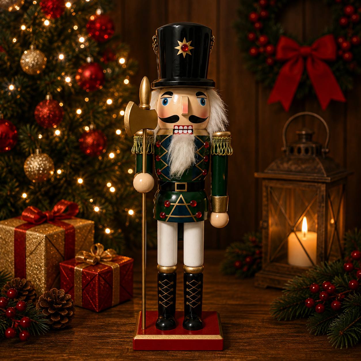 Clásico Hacha 40cm · Cascanueces · Santa Shop Guatemala