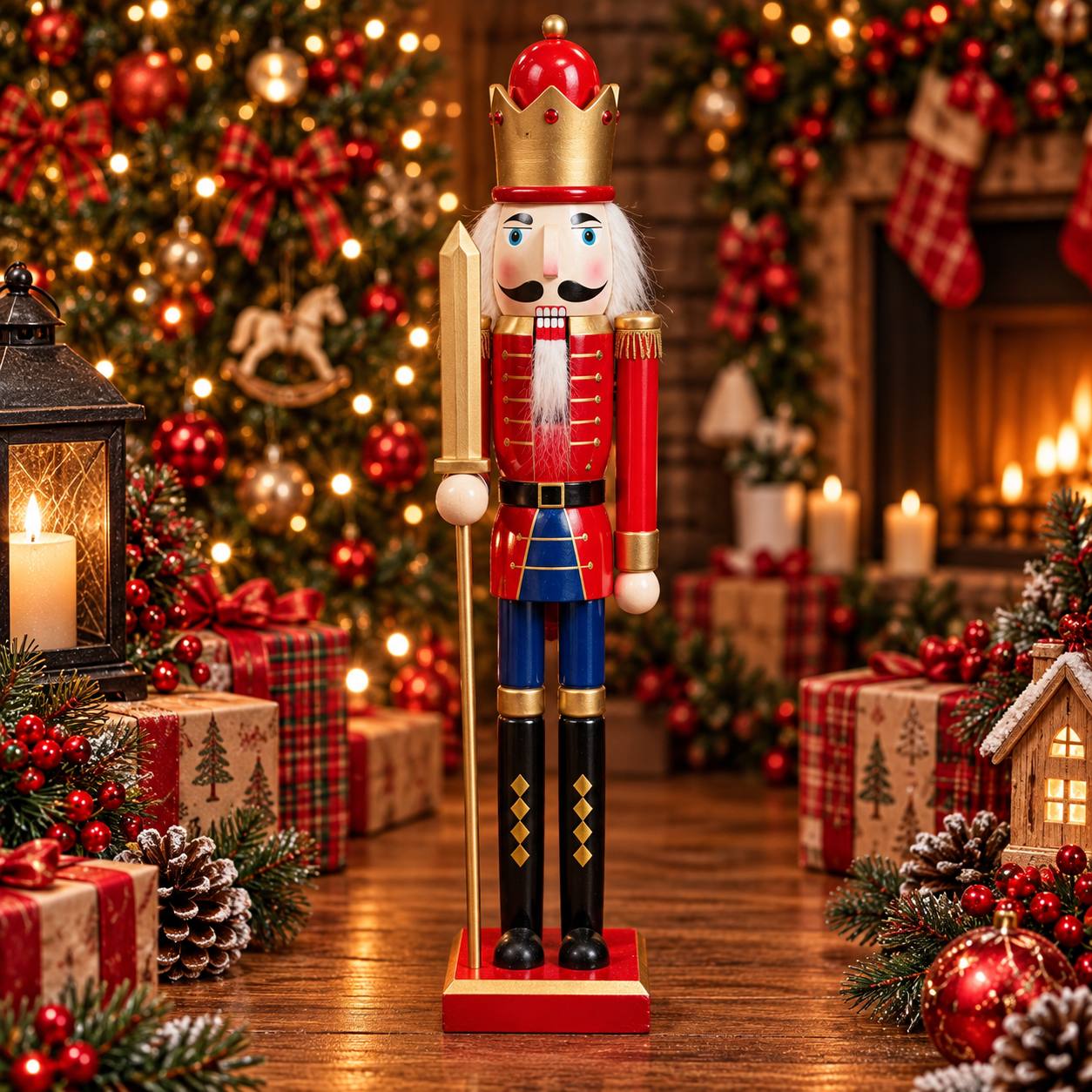Corona 1m · Cascanueces · Santa Shop Guatemala