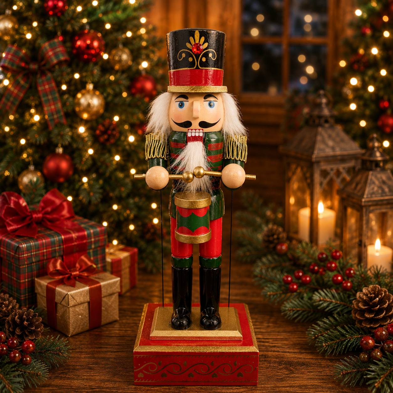 Cuerda Sombrero, 30cm · Cascanueces · Santa Shop Guatemala