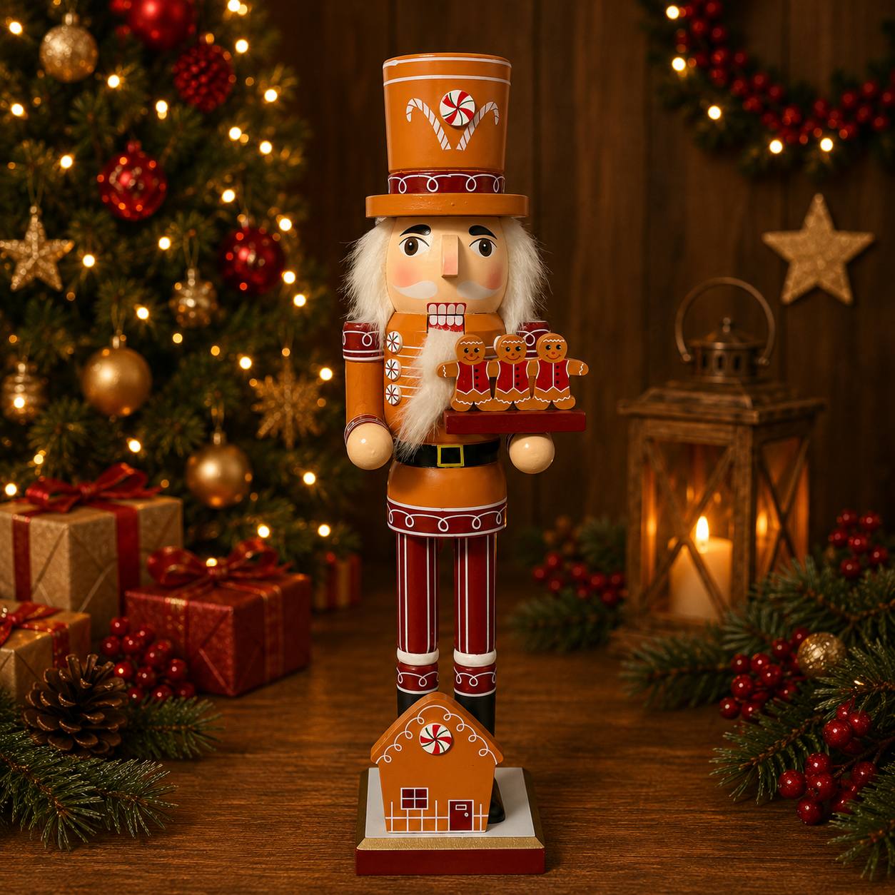 Galletas Sombrero 40cm · Cascanueces · Santa Shop Guatemala