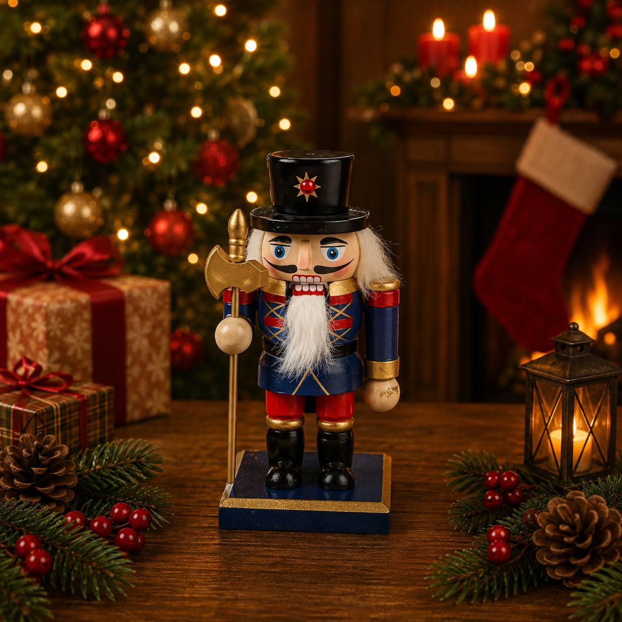 Gordito Hacha, 14cm · Cascanueces · Santa Shop Guatemala