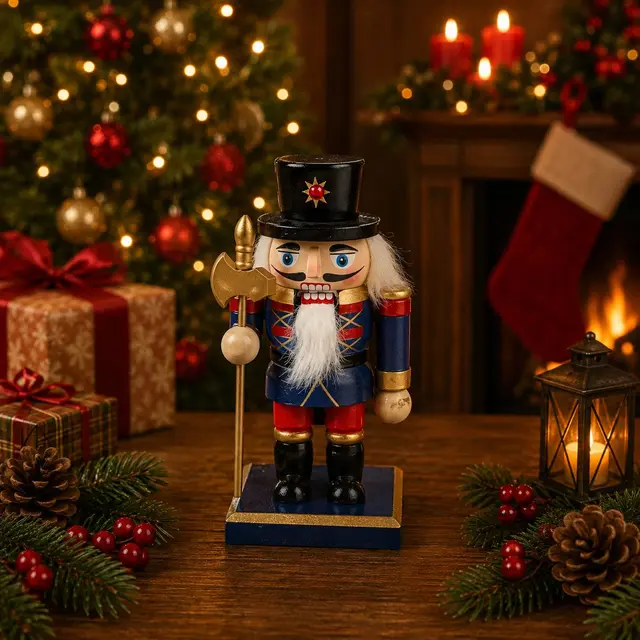 Gordito Hacha, 14cm · Cascanueces · Santa Shop Guatemala