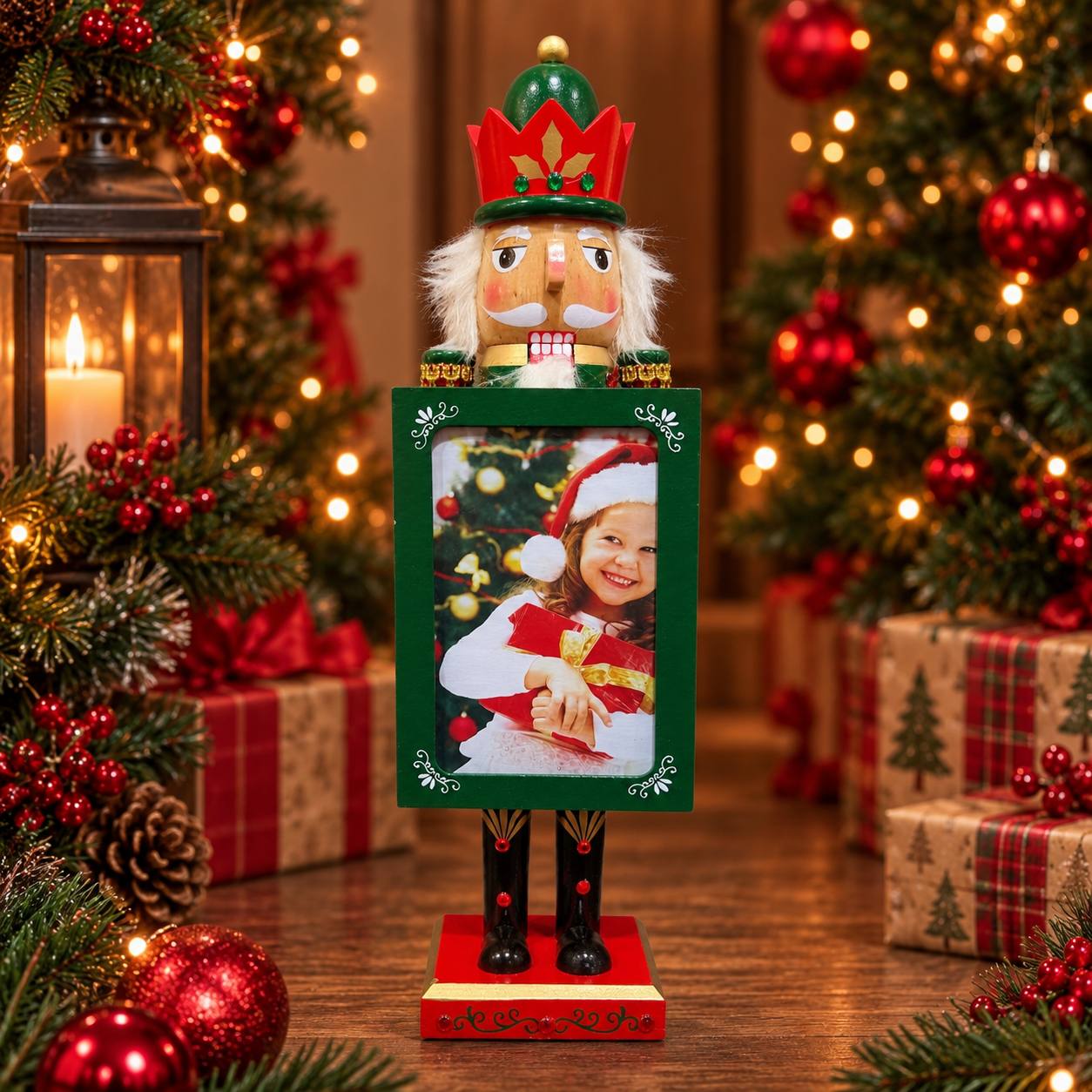 Marco Verde 40cm · Cascanueces · Santa Shop Guatemala