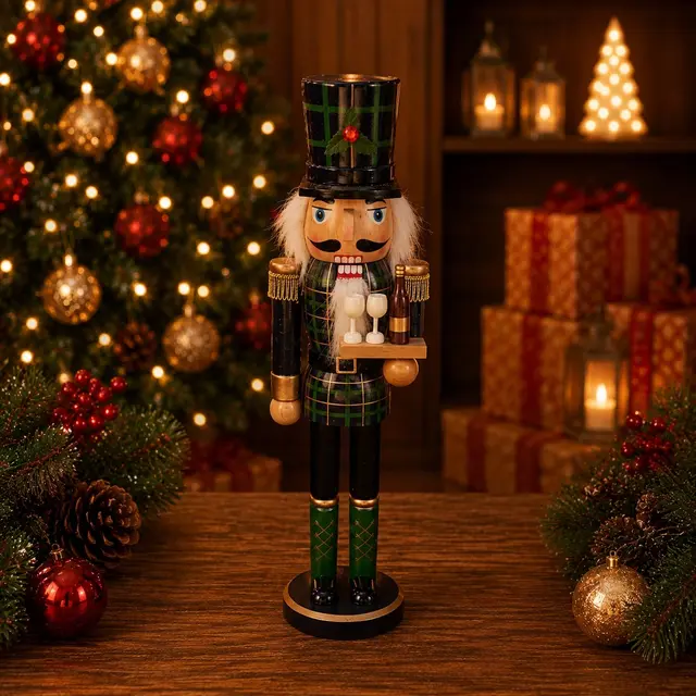 Mesero Verde 40cm · Cascanueces · Santa Shop Guatemala