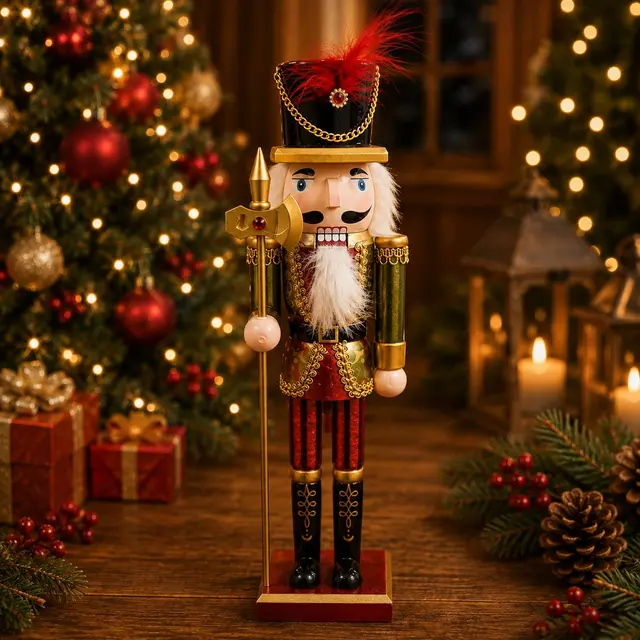 Metálico hacha, 40cm · Cascanueces · Santa Shop Guatemala
