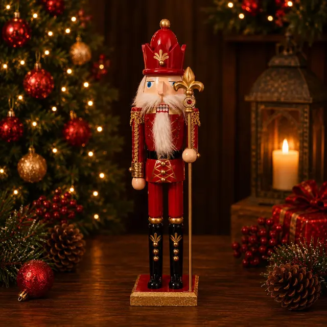 Royals Bastón 40cm · Cascanueces · Santa Shop Guatemala