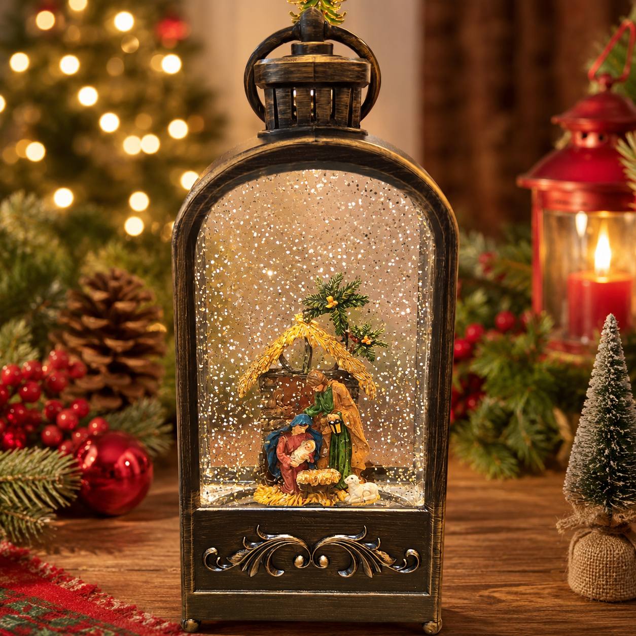 Arco Nacimiento, 28cm · Globos de Nieve · Santa Shop Guatemala
