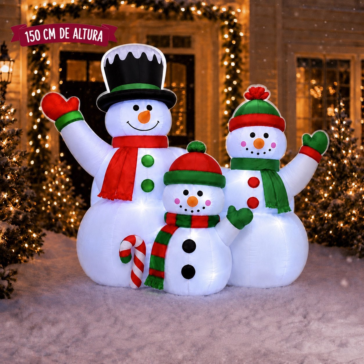 Familia Frosty, 150cm · Inflables · Santa Shop Guatemala