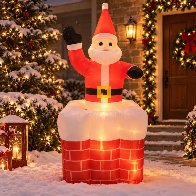 Santa chimenea, 2m · Inflables · Santa Shop Guatemala