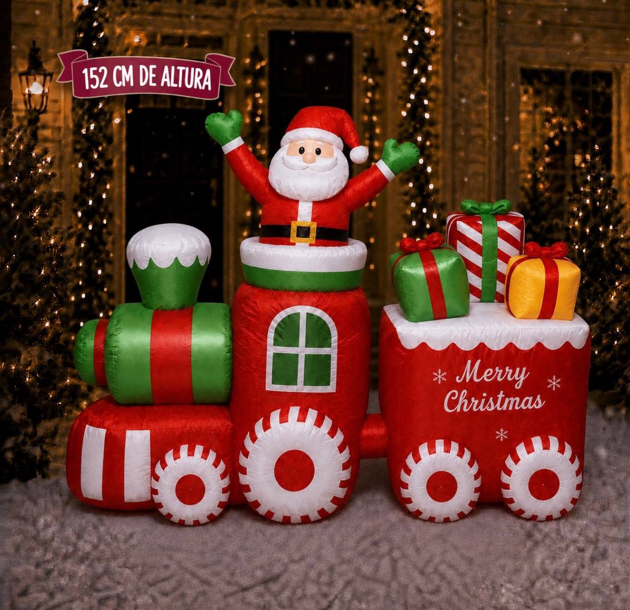 Tren Santa, 152cm · Inflables · Santa Shop Guatemala