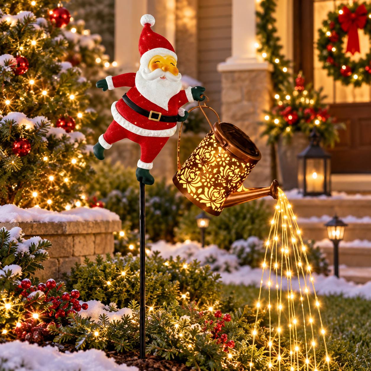 Luces Santa Regar, 80cm · Luces de Navidad · Santa Shop Guatemala