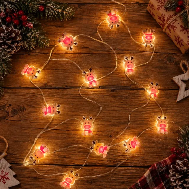 Serie de luces rudolph, 2m · Luces de Navidad · Santa Shop Guatemala