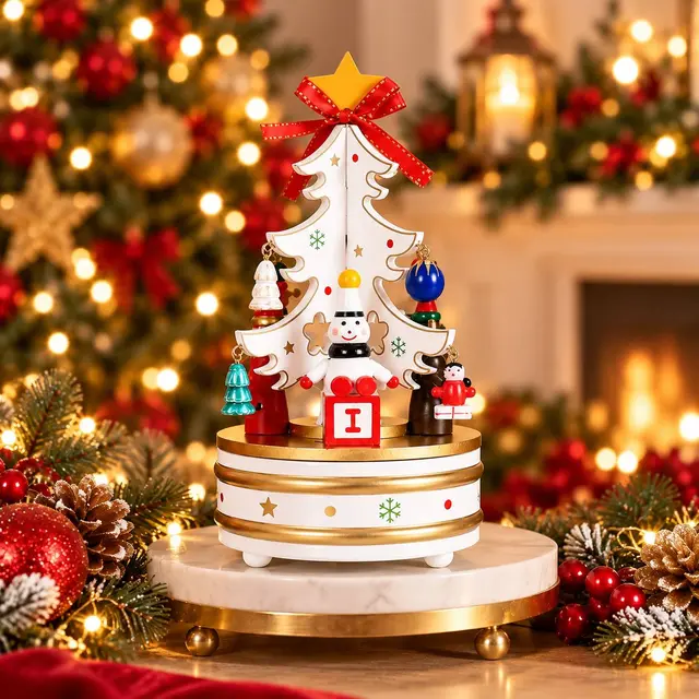 Arma to arbolito musical - blanco, 20cm · Novedades · Santa Shop Guatemala