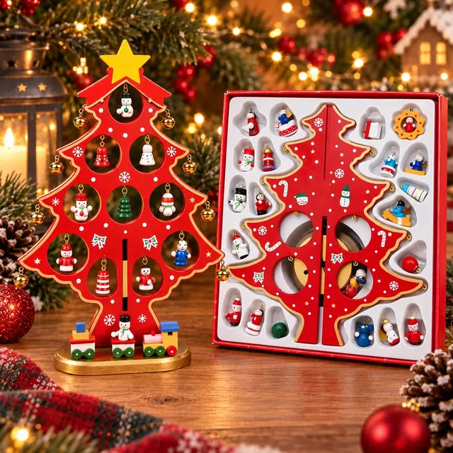 Arma tu árbol rojo, 40cm · Novedades · Santa Shop Guatemala