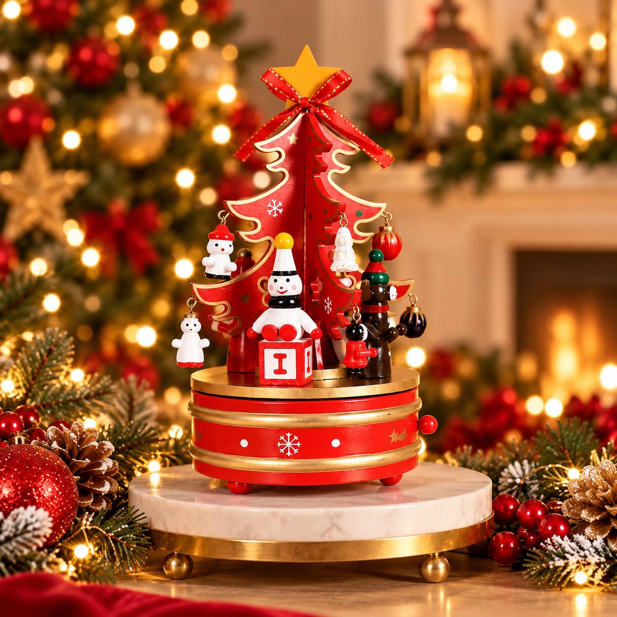 Arma tu arbolito musical - rojo, 20cm · Novedades · Santa Shop Guatemala
