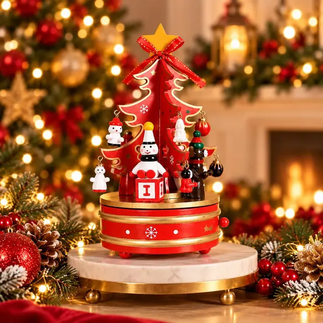 Arma tu arbolito musical - rojo, 20cm · Novedades · Santa Shop Guatemala