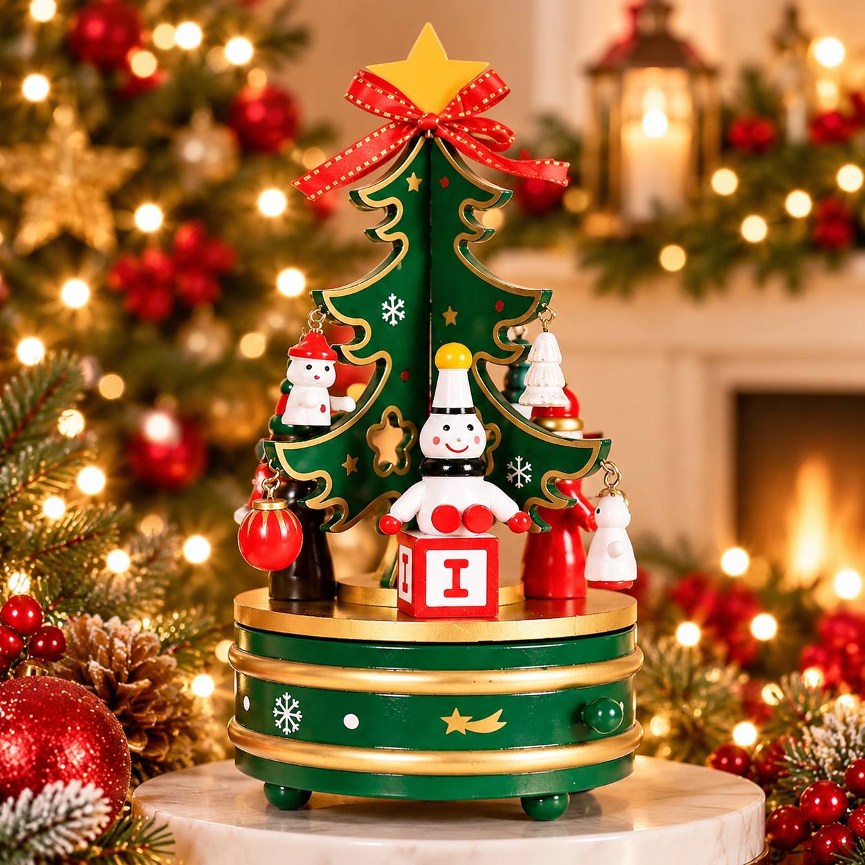 Arma tu arbolito musical - verde, 20cm · Novedades · Santa Shop Guatemala