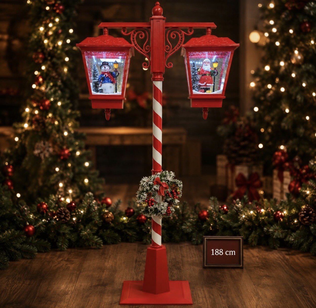 Farol Doble Eléctrico, 188cm · Novedades · Santa Shop Guatemala