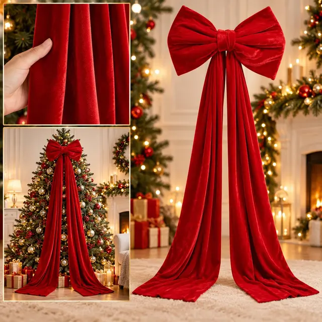 Moña Roja Gigante, 165cmx50cm · Novedades · Santa Shop Guatemala