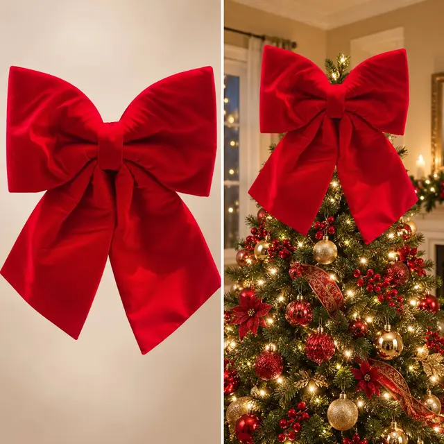 Moña Roja Mediana, 45cm · Novedades · Santa Shop Guatemala