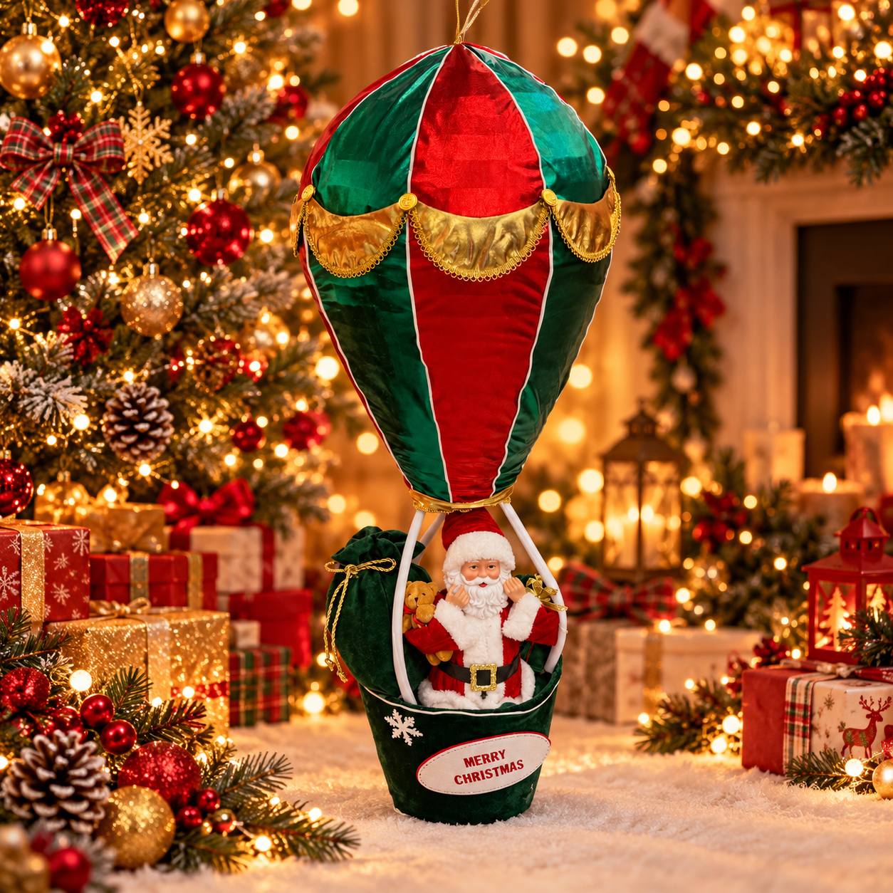 Santa en globo metálico, 1.1m · Novedades · Santa Shop Guatemala