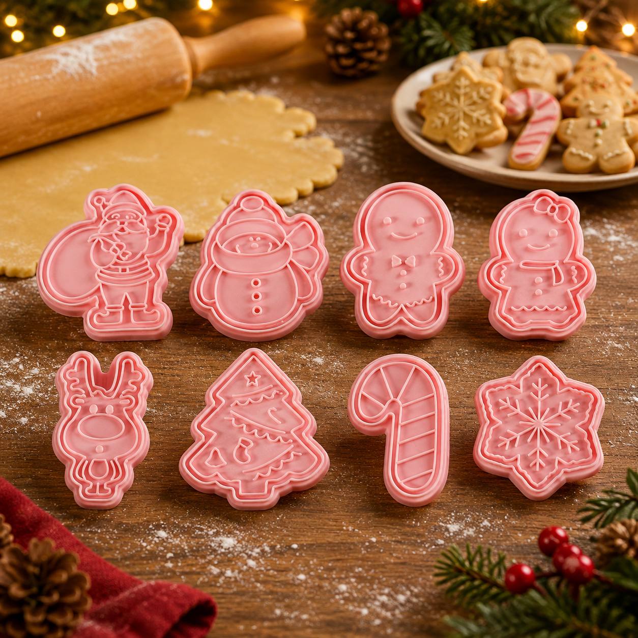 Set de Moldes Personajes, 10cm · Novedades · Santa Shop Guatemala