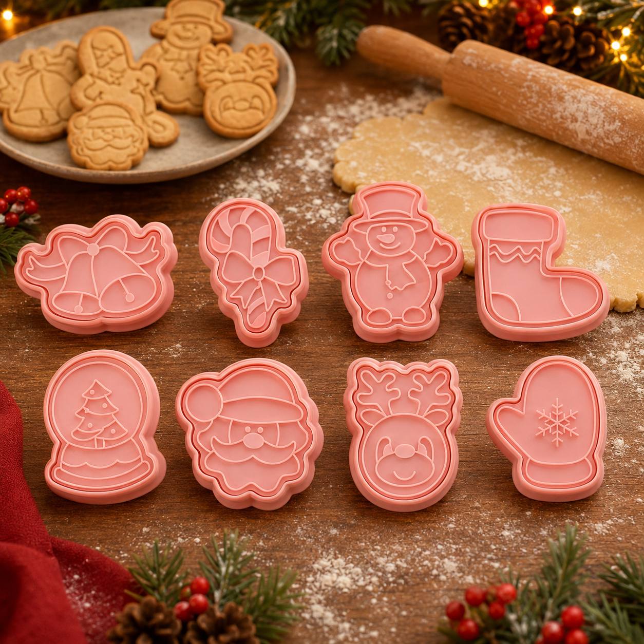 Set Moldes Snowglobe, 10cm · Novedades · Santa Shop Guatemala