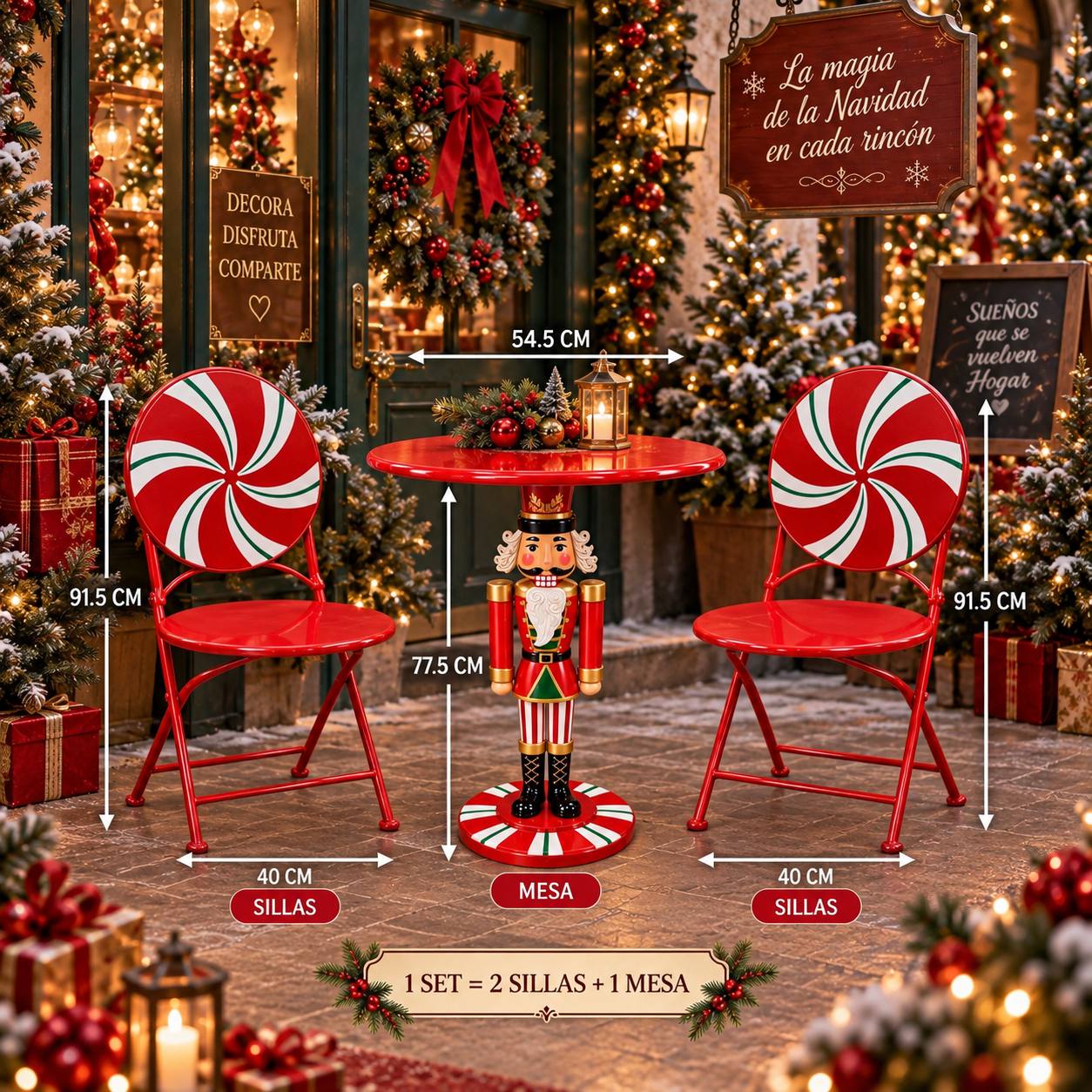 Set Navideño Cascanueces · Novedades · Santa Shop Guatemala