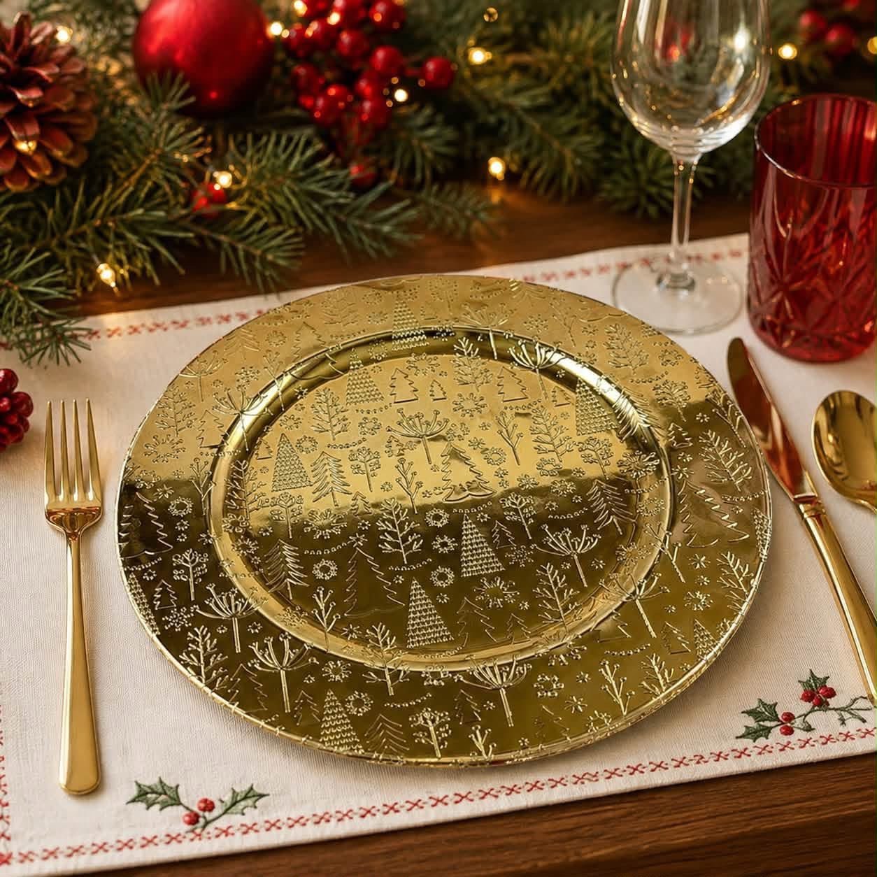 Baja Plato Navideño · Platos y Mesa · Santa Shop Guatemala