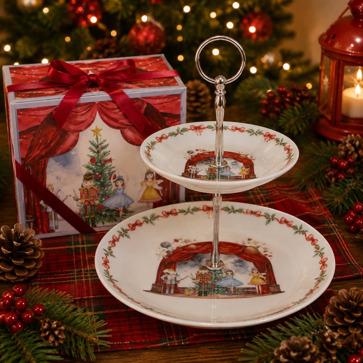 Base para Postres Cascanueces · Platos y Mesa · Santa Shop Guatemala