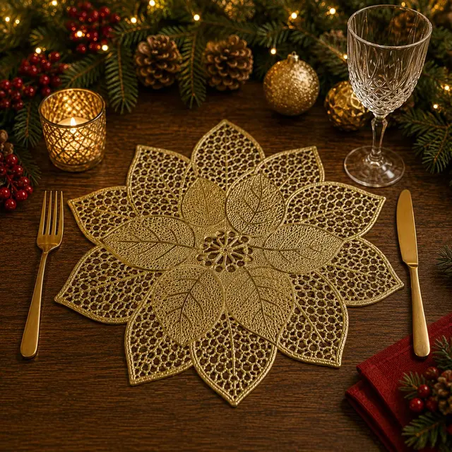Individual pascua dorado, 45cm · Platos y Mesa · Santa Shop Guatemala