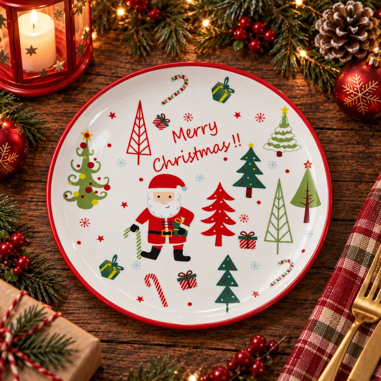 Plato Santa, 28cm · Platos y Mesa · Santa Shop Guatemala