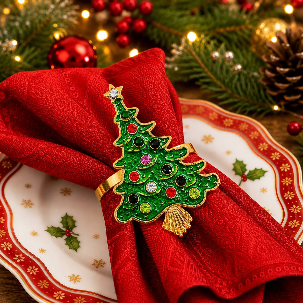 Servilletero Árbol, 7cm · Platos y Mesa · Santa Shop Guatemala