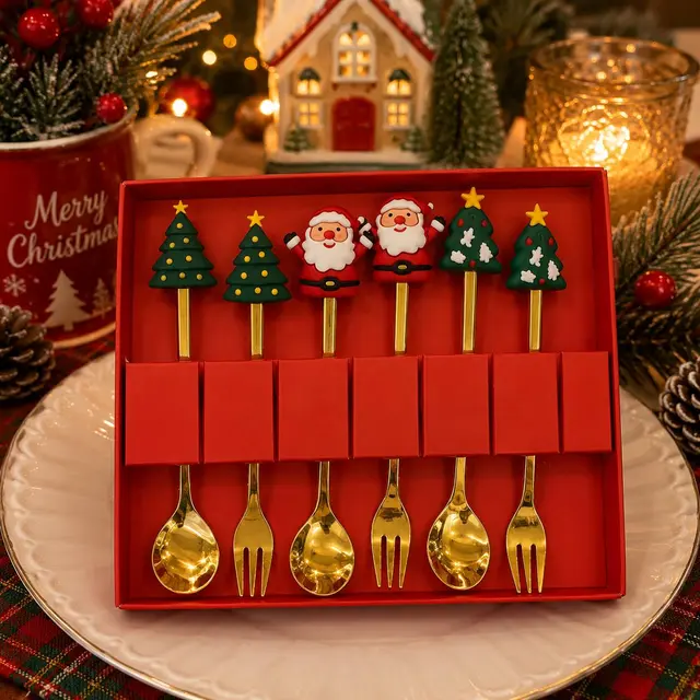 Set Cubiertos · Platos y Mesa · Santa Shop Guatemala