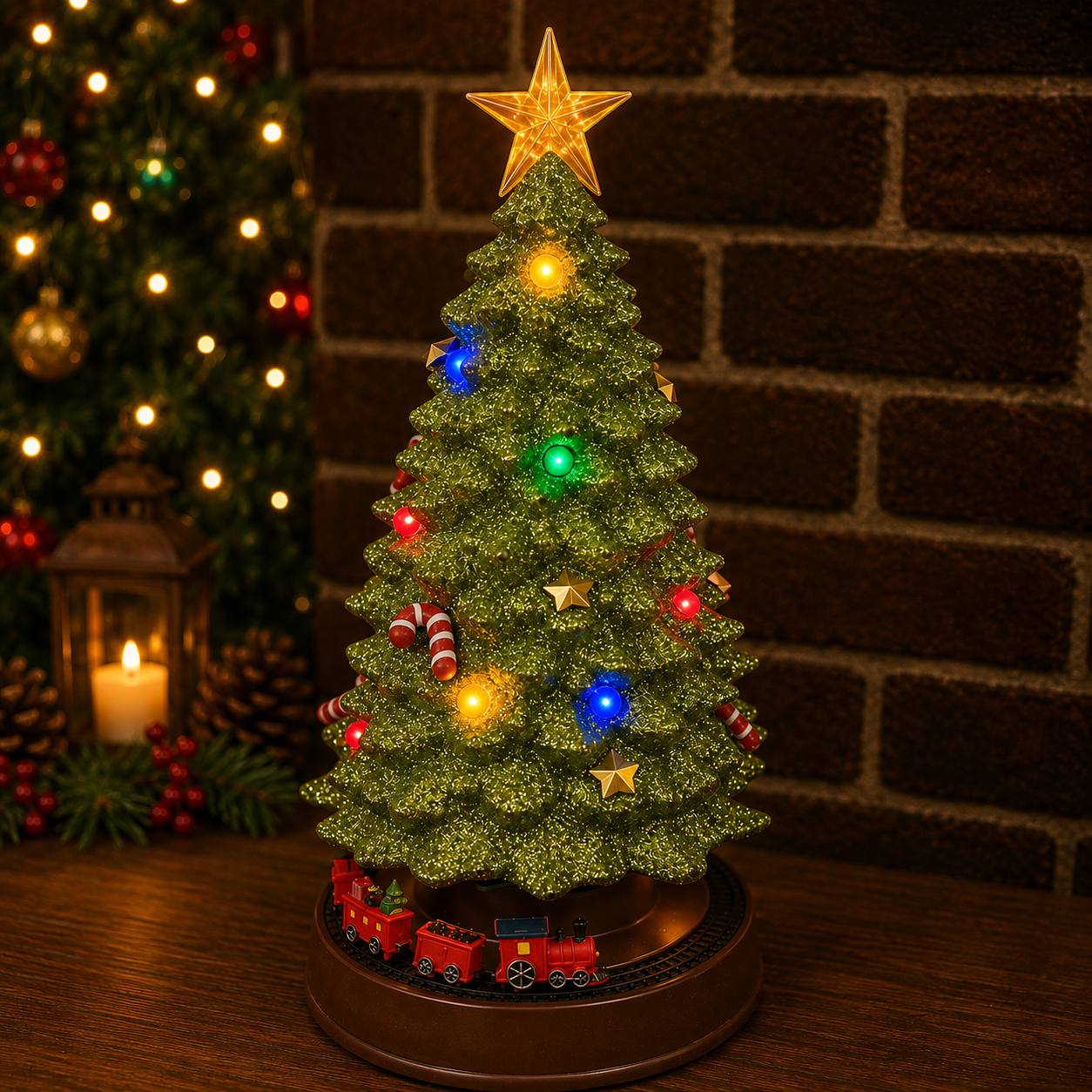 Arbol Rota, 30cm · Villas Navideñas · Santa Shop Guatemala