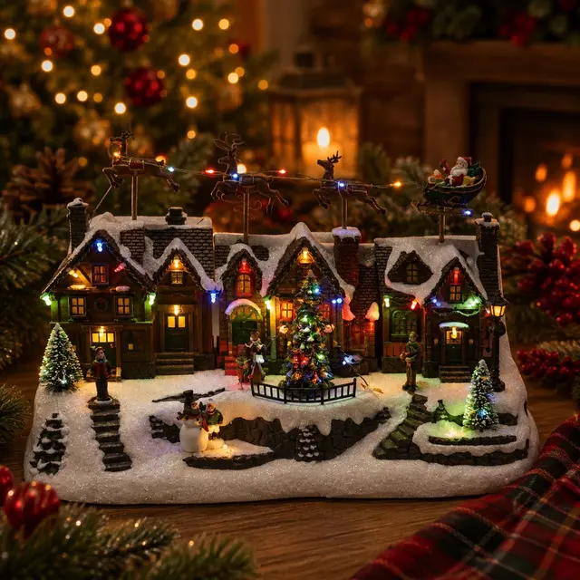 Ciudad Trineo Grande · Villas Navideñas · Santa Shop Guatemala