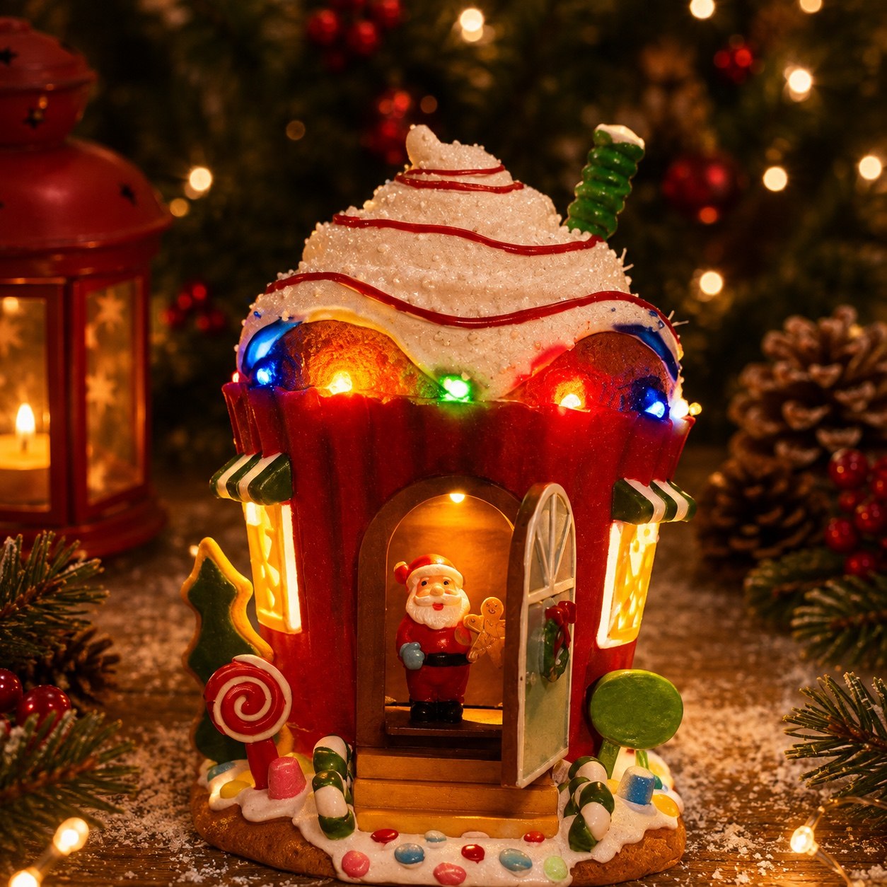 Cupcake, 35cm · Villas Navideñas · Santa Shop Guatemala
