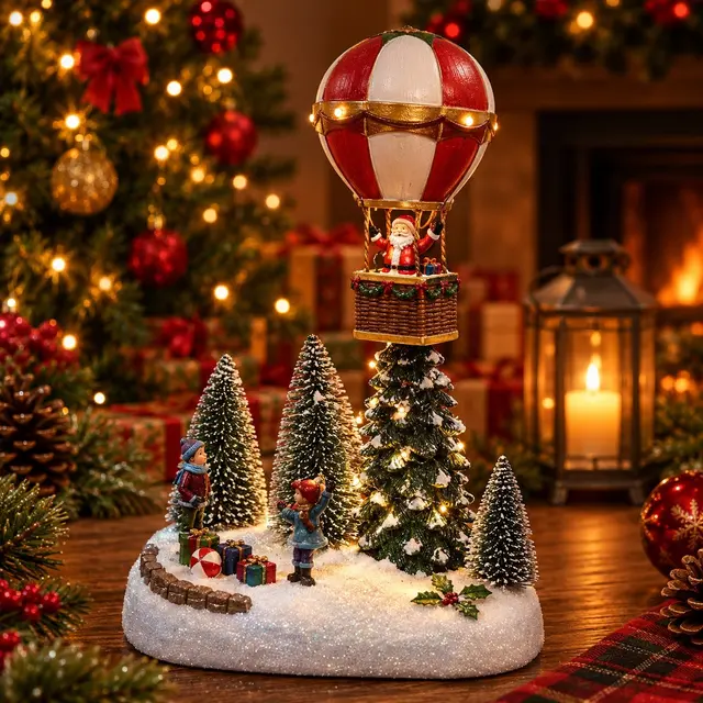 Globito con Niños · Villas Navideñas · Santa Shop Guatemala