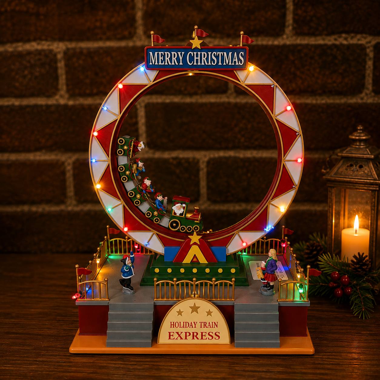 Holiday Train Express, 40cm · Villas Navideñas · Santa Shop Guatemala