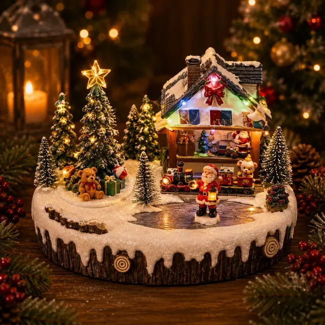 Patinaje Casita · Villas Navideñas · Santa Shop Guatemala