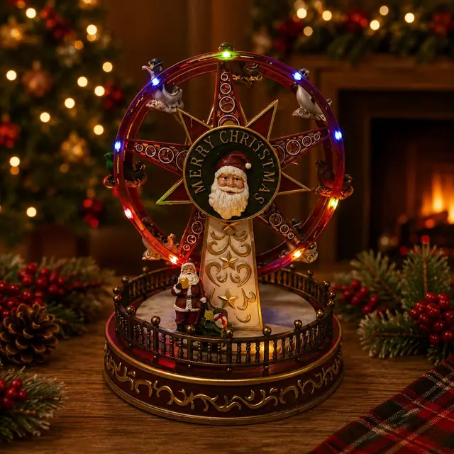 Rueda de Chicago · Villas Navideñas · Santa Shop Guatemala
